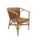 Fauteuil vintage en rotin, Suède, 1950