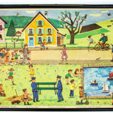 Poster "Spring" by Hermann Wacker and Ulrik Schramm 1968