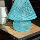 Original 1970s Murano Blue XL Lamp