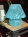 Lampe XL bleue de Murano originale des années 1970