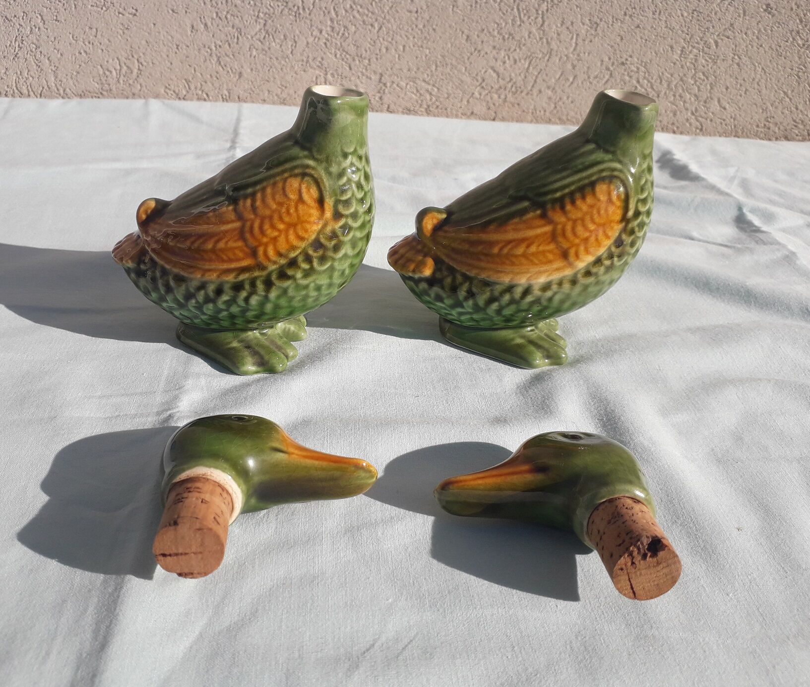 Huilier et vinaigre canard