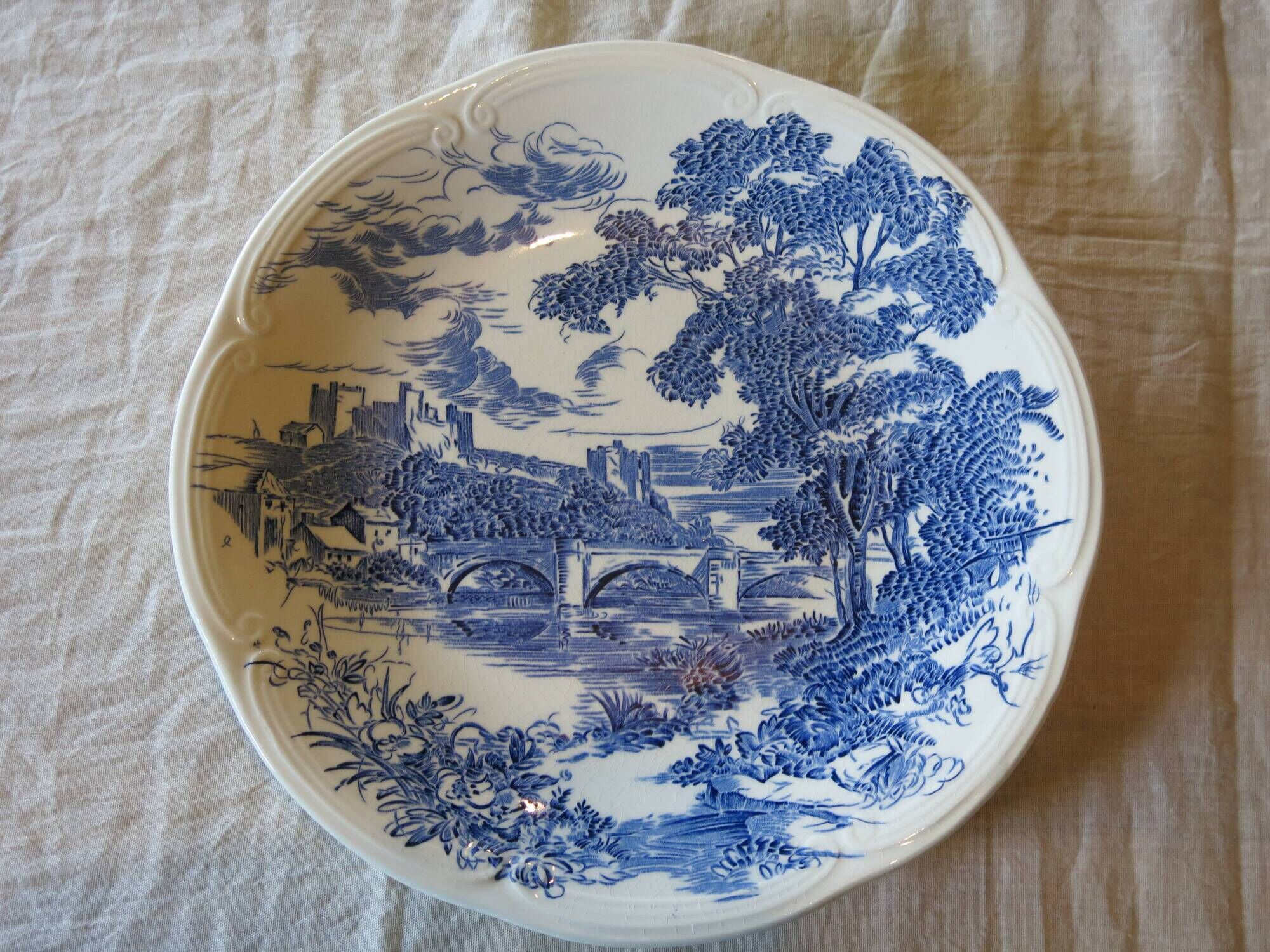7 flat plates from the gien factory