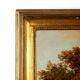 Old painting signed by Christian Georg Schütz I, landscape from the 1700s.