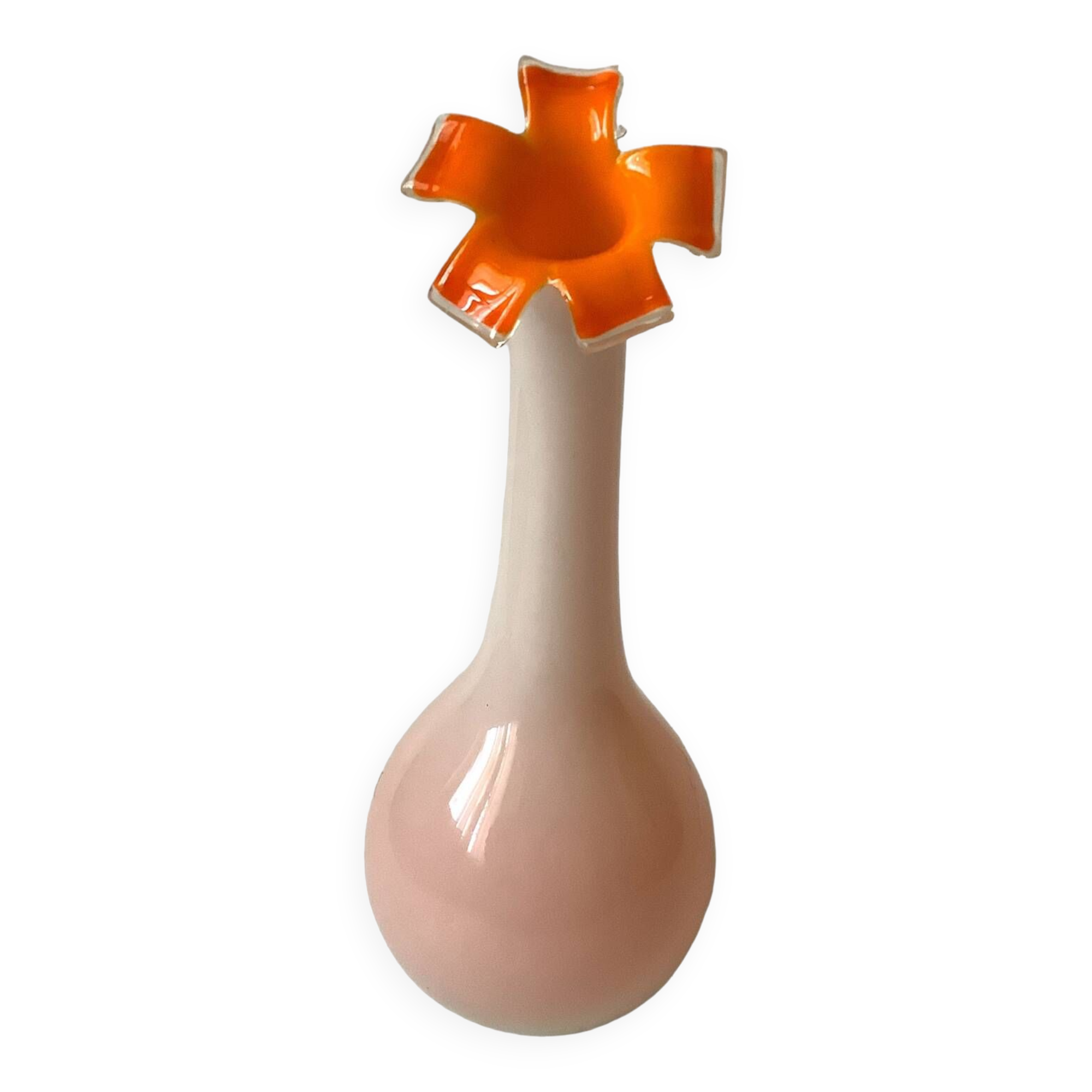 Opaline soliflore vase