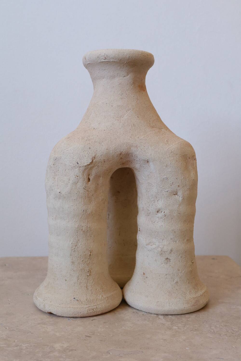 Tamegroute wabi sabi sculpture vase