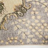 6x10 Classic & Bordered Beige Turkish Vintage Rug, 193x306Cm SK 5705