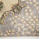 Tapis turc beige classique et bordé vintage 6x10, 193x306 cm SK 5705