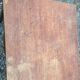 Vintage oak desk table with 2 drawers