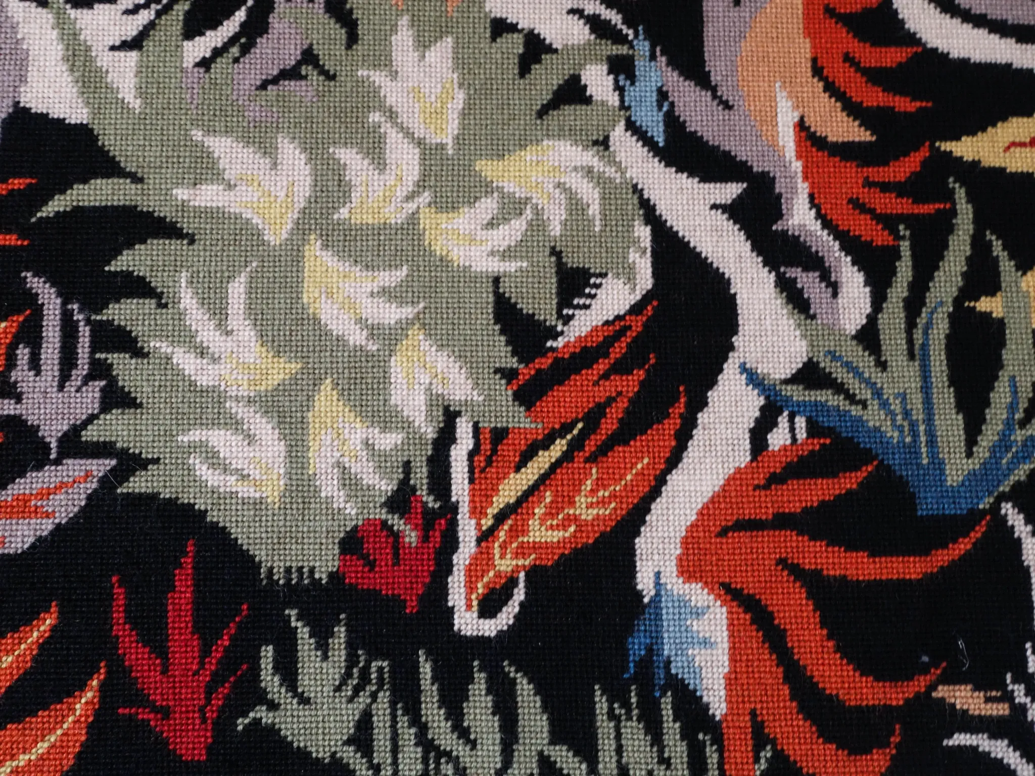 Large tapestry in the style of Jean Lurçat