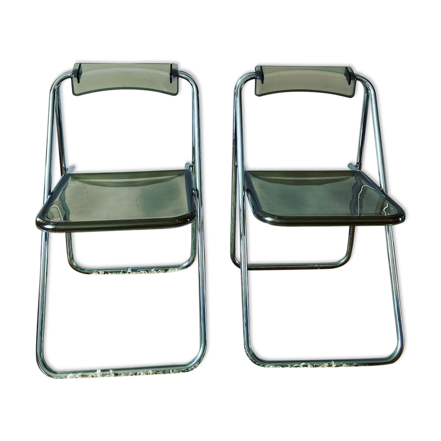 Plexi folding chairs