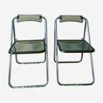Plexi folding chairs