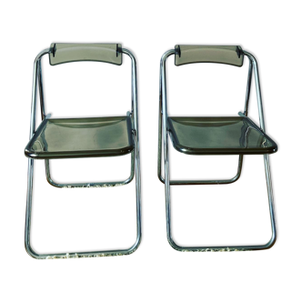 Plexi folding chairs