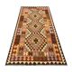 Traditional Multicolour Kilims Wool Area Geometric Carpet Tribal Kilim Rug
