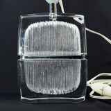 Daum France Mid-Century Crystal Table Lamp-1960s