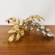 Hollywood Regency Gilded Wall Lamp by Hans Kögl
