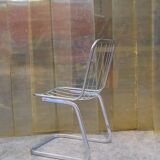 Chaise filaire années 70