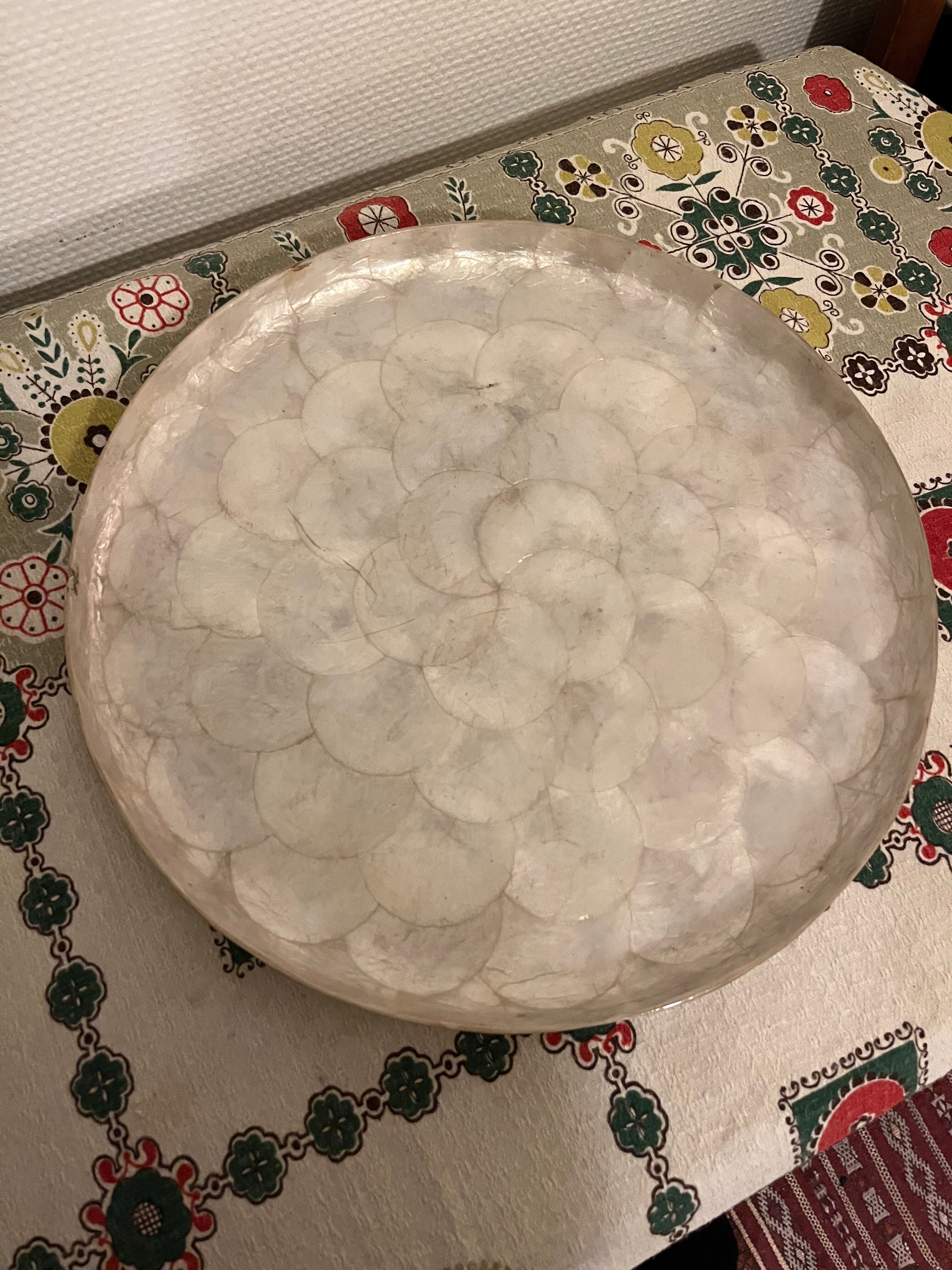 Vintage genuine mother-of-pearl top