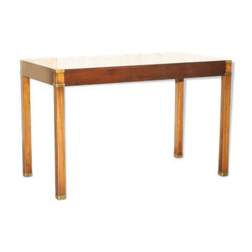 Kennedy military campaign desk Harrods in hardwood