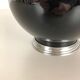 Lampe de bureau en verre de Murano opalin fabriquée par Cenedese Vetri Italie, années 60