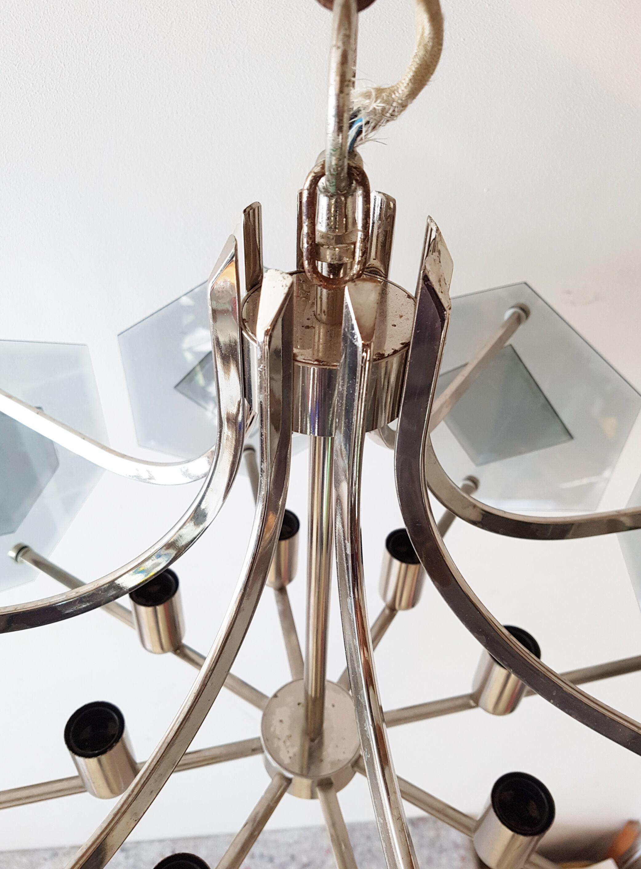 Chandelier vintage edition Sische 1970