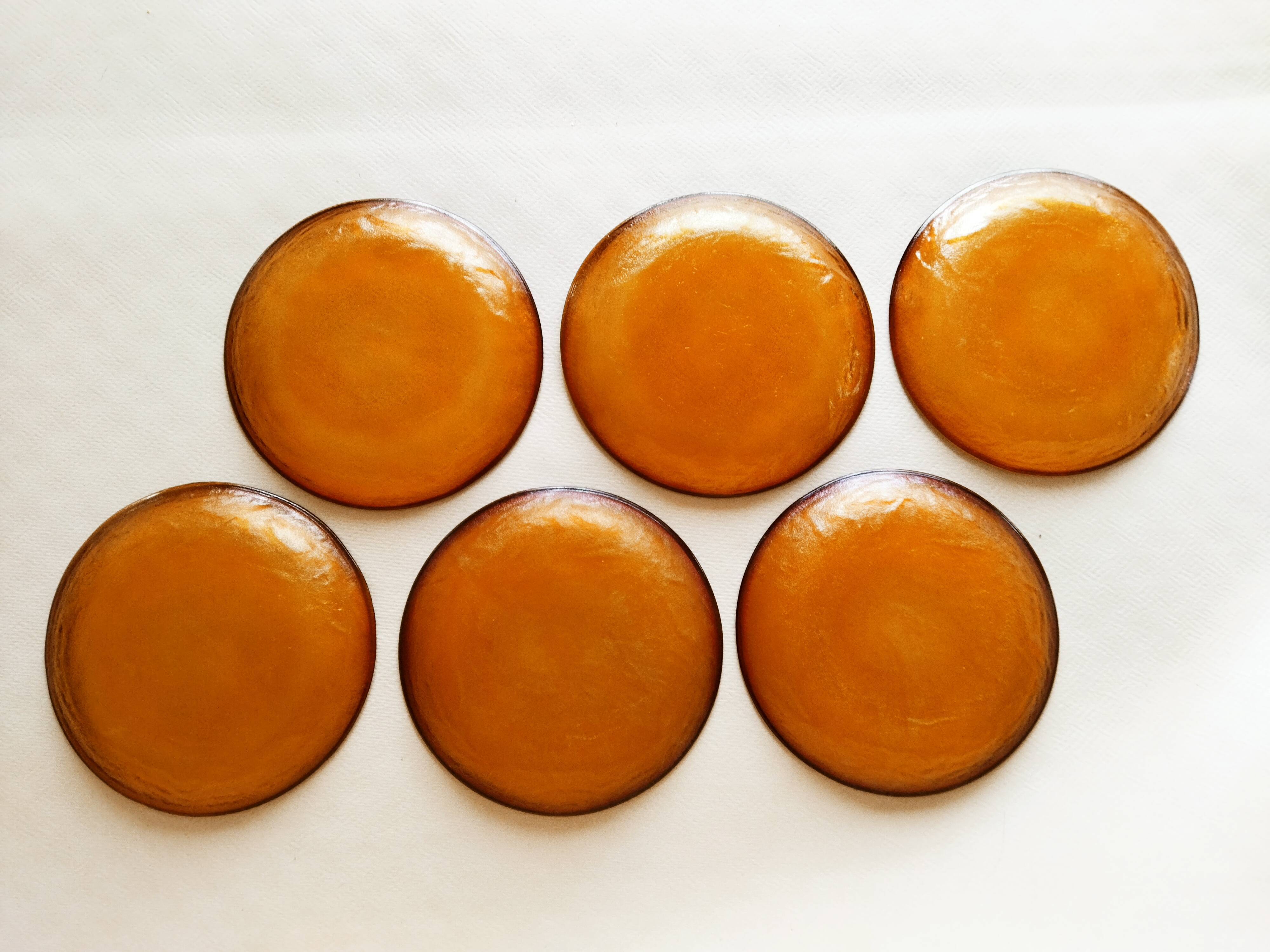 12 flat plates Arcoroc Sierra Ambre