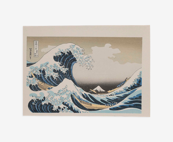 Under the wave off kanagawa-ukiyo-e