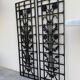 2 Art Nouveau / Art Deco grids art ironwork flower decoration