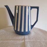 Art deco Faience Sarreguemines coffee maker, FoxTrott model