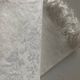 Set of 8 fringed napkins in 19th century linen damask
