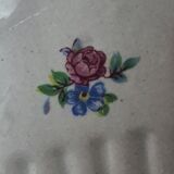 Covered sugar bowl half-porcelain Lunéville Keller and Guerin A587