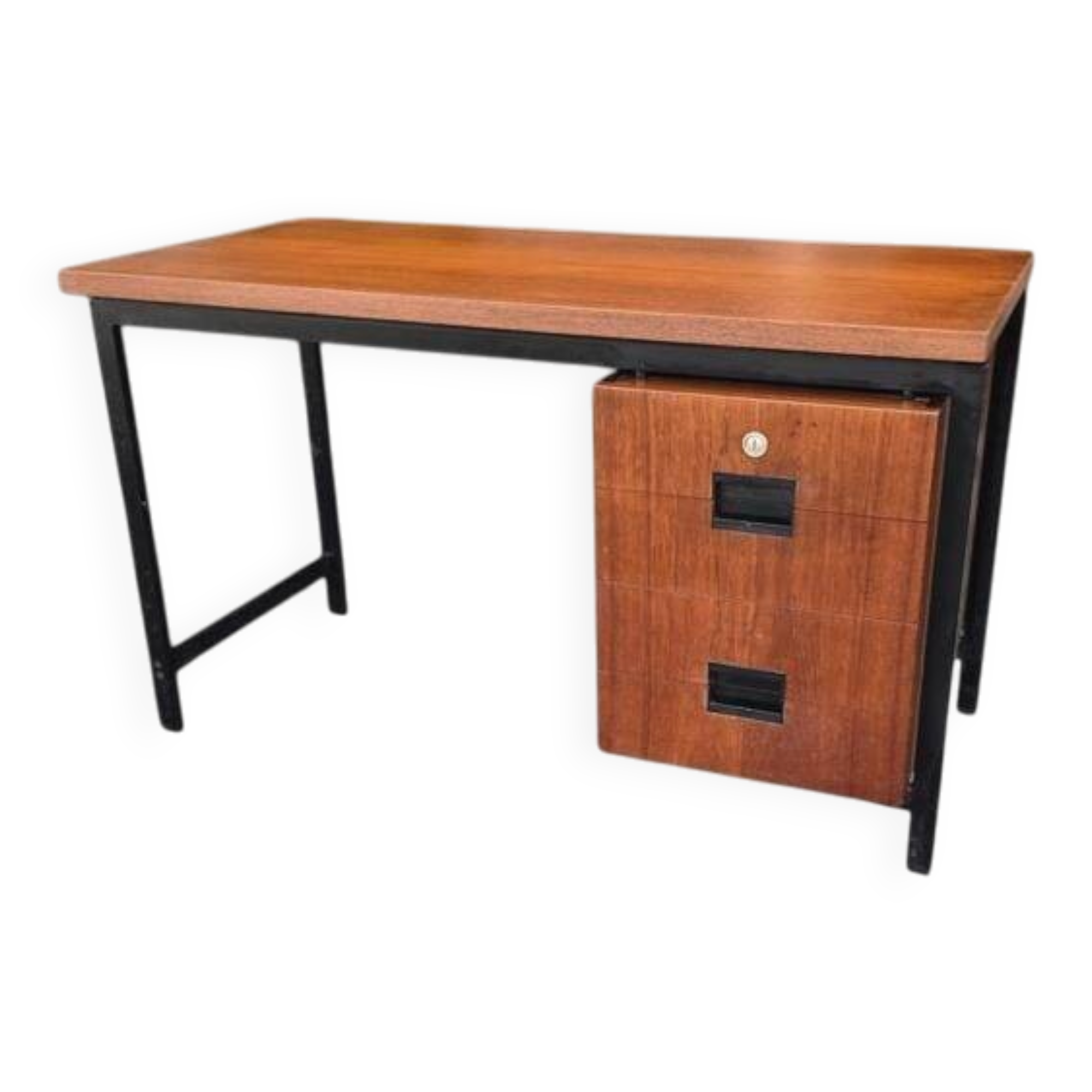 Vintage wooden desk Pastoe EU01 Cees Braakman