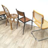 Lot of 6 vintage depareillees chairs