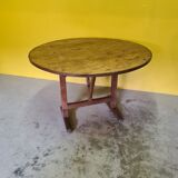 French wine table, called table vigneron, from the late 1800s
