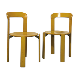 Paire de chaises « Rey » Bruno Rey pour Kusch