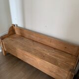 Wooden bench