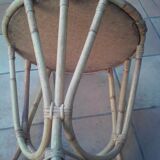 Table rattan vintage or end table