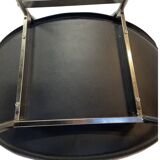 Vintage dining chairs set of four Italy 1990's Design in Black