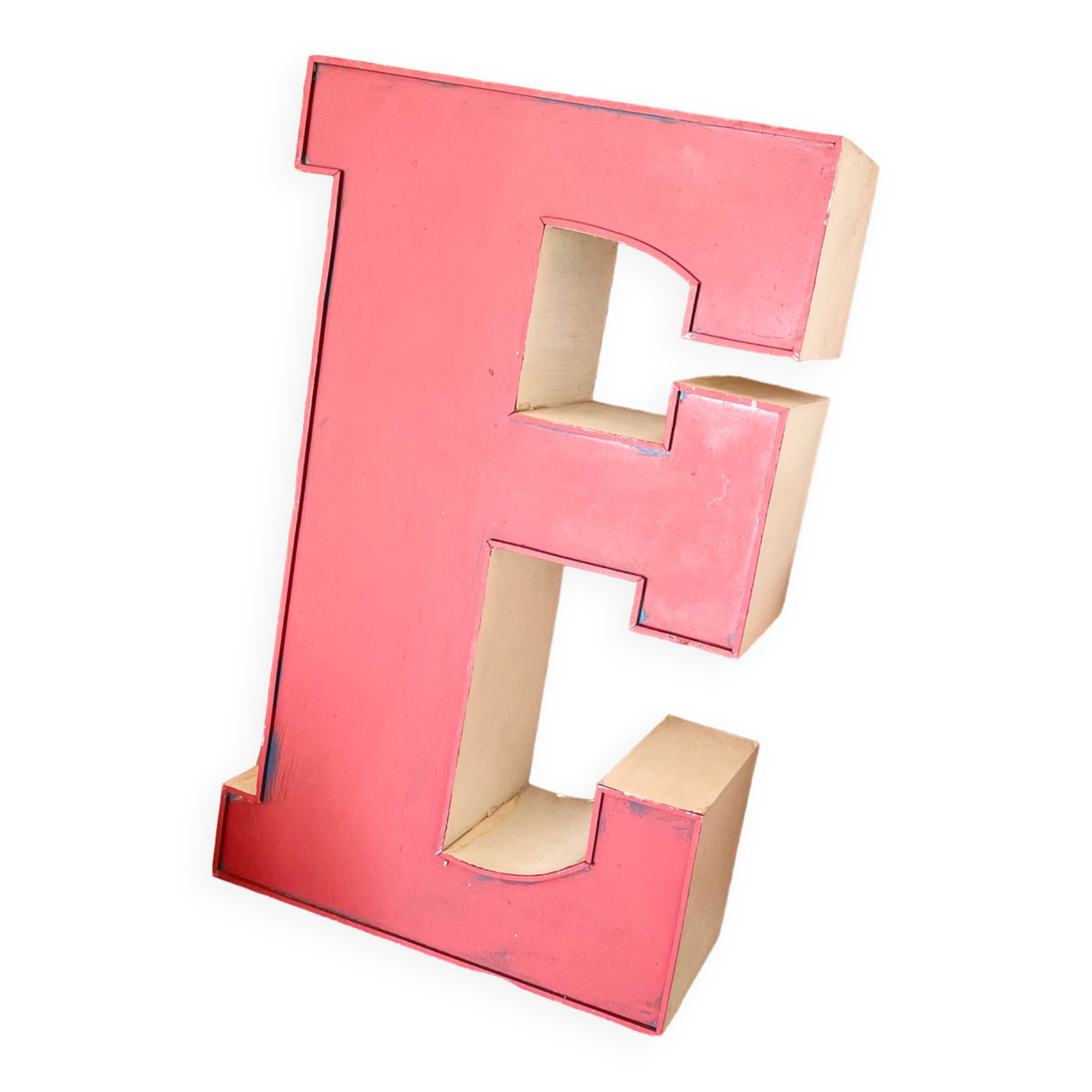 Sign letter E