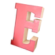 Sign letter E