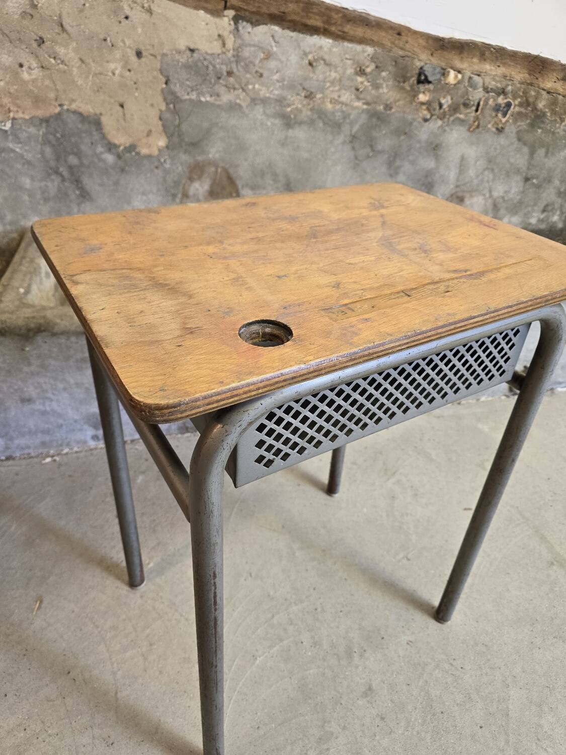 Bureau écolier taille adulte 1960
