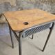 Bureau écolier taille adulte 1960