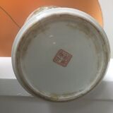 Ancient Chinese lamp with its day offal