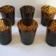 Six glasses tortoiseshells
