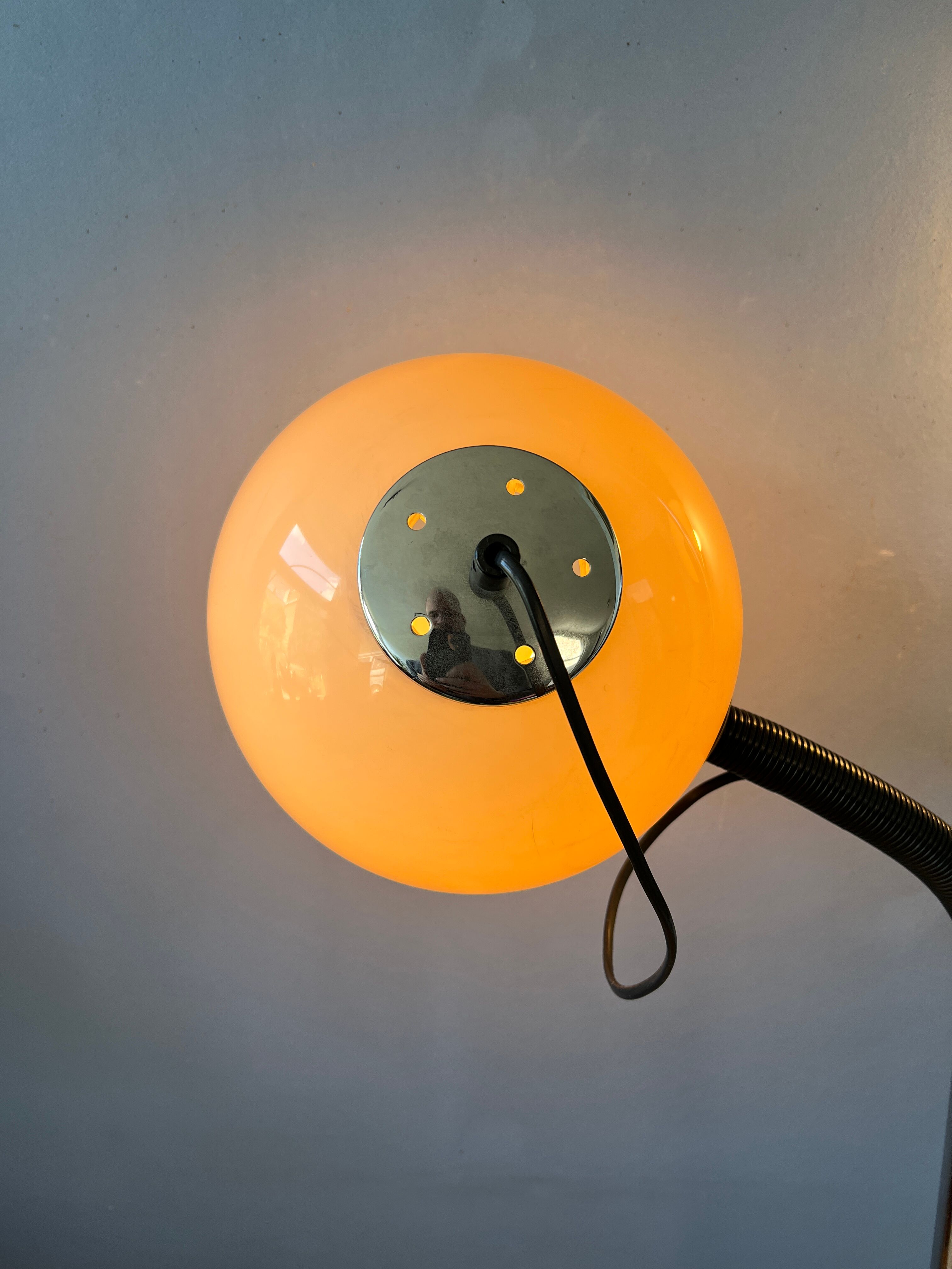 Mid century steinhauer space age mushroom floor lamp