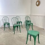 Set of 6 TOLIX chairs model "B"