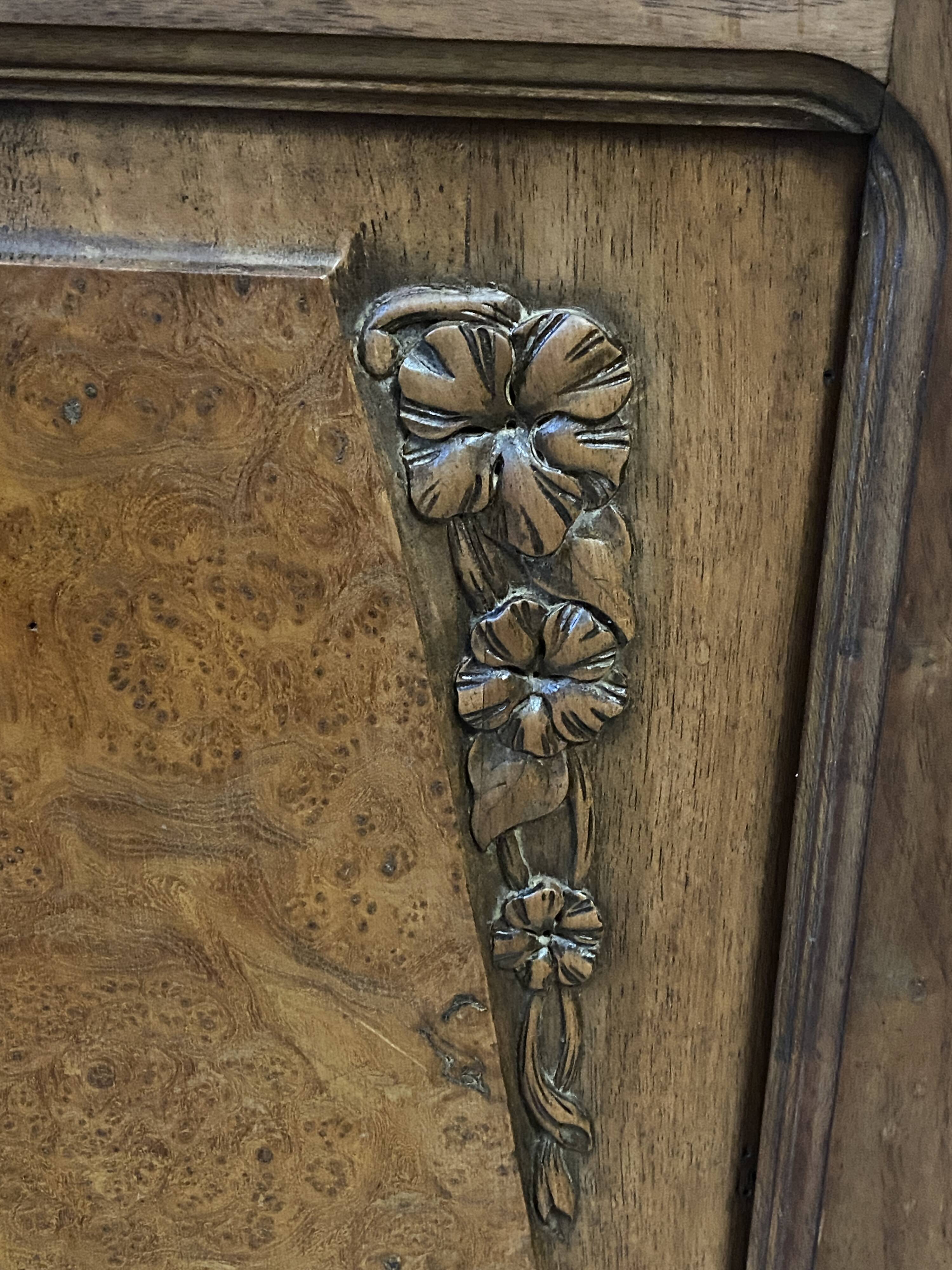 Mahogany china cabinet