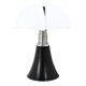 Black Pipistrello lamp by Gae Aulenti for Martinelli Luce, 1960s