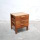 Meuble d'appoint chevet vintage en bois