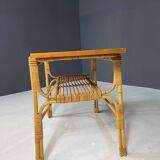 Ensemble de sièges en rotin Art déco, Europe centrale, années 1930-1940