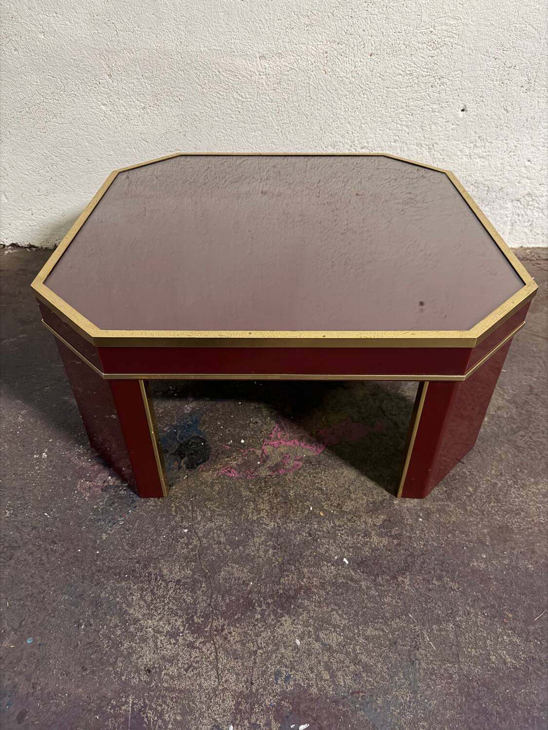 Square coffee table Eric Maville